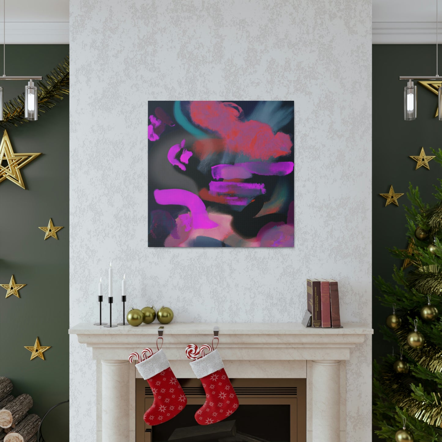"Fiesta Burst" - Canvas
