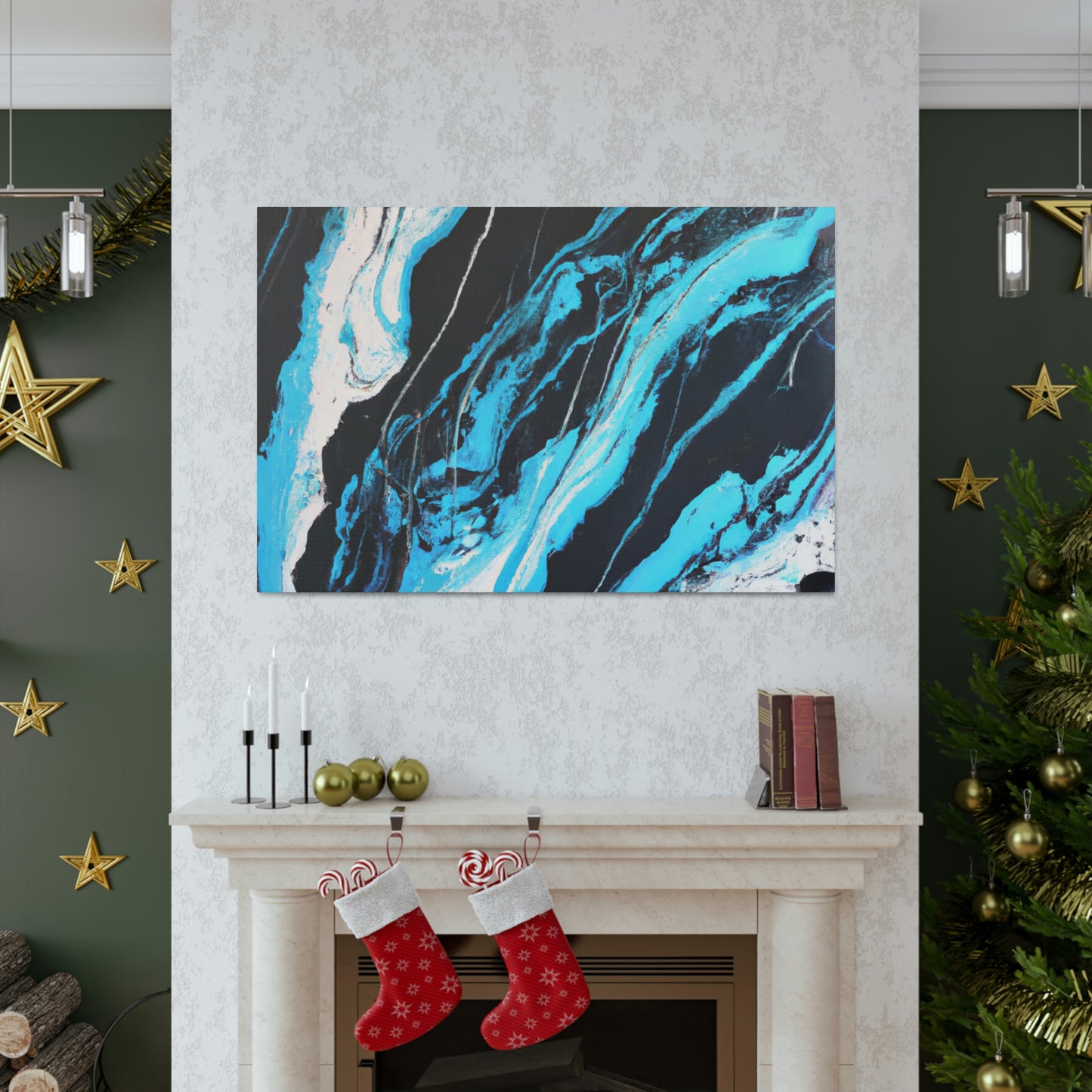'Aquatic Vibe' - Canvas