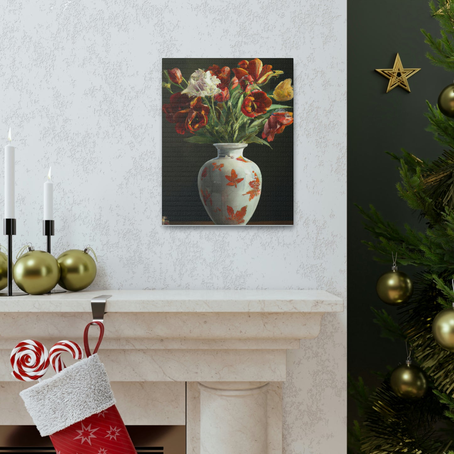 Bloomful Bouquet. - Canvas