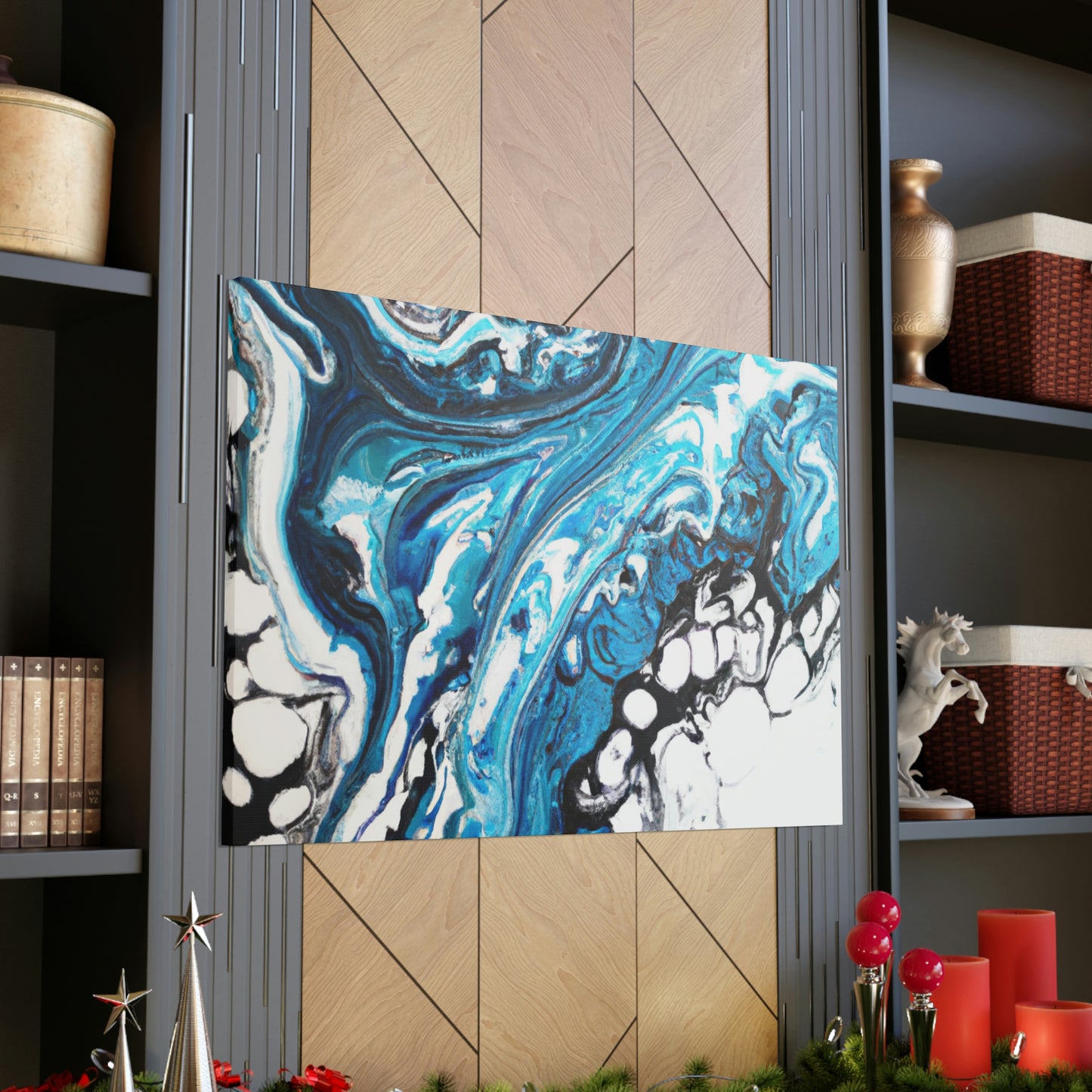 Blue Mirage. - Canvas