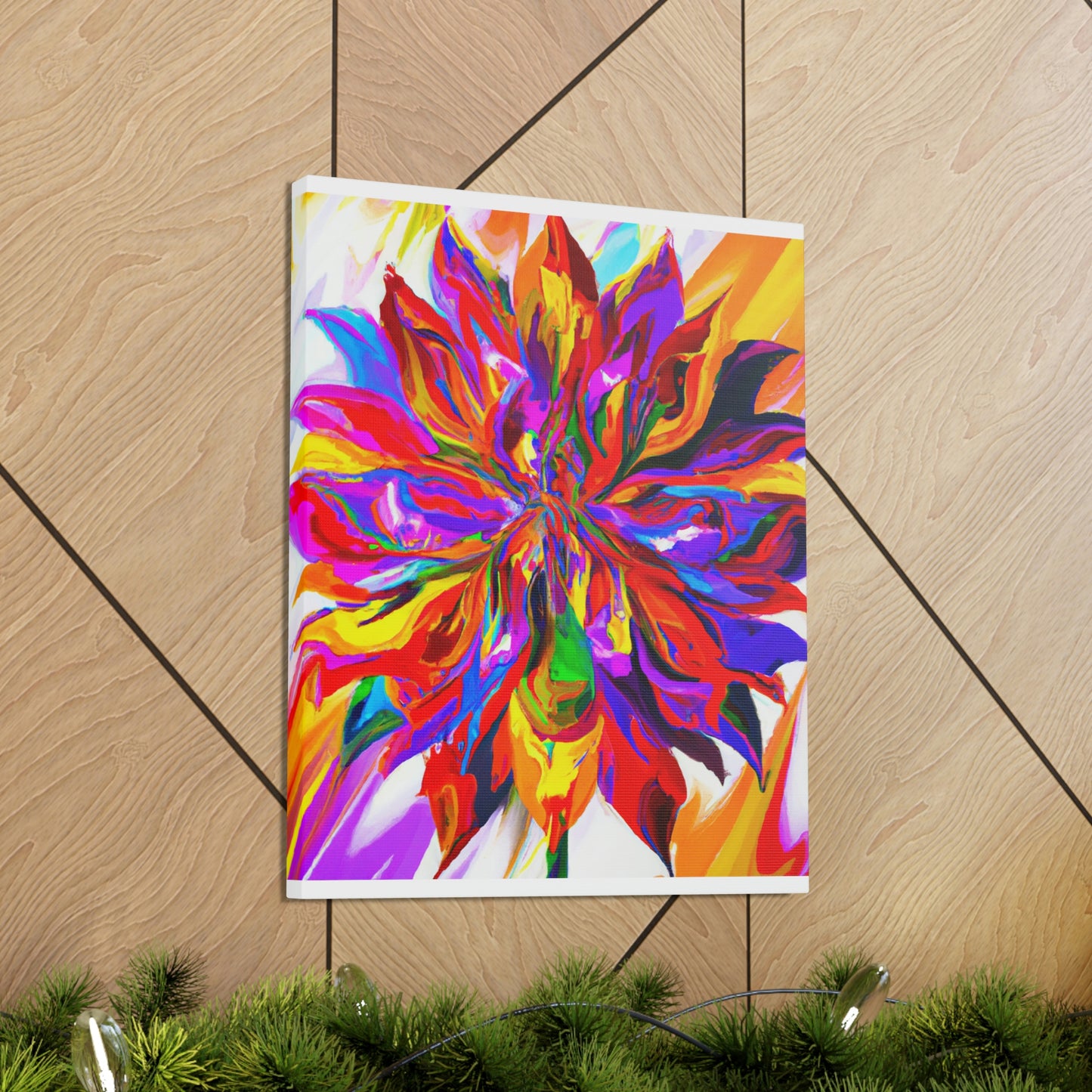 Vibrant Blooms - Canvas