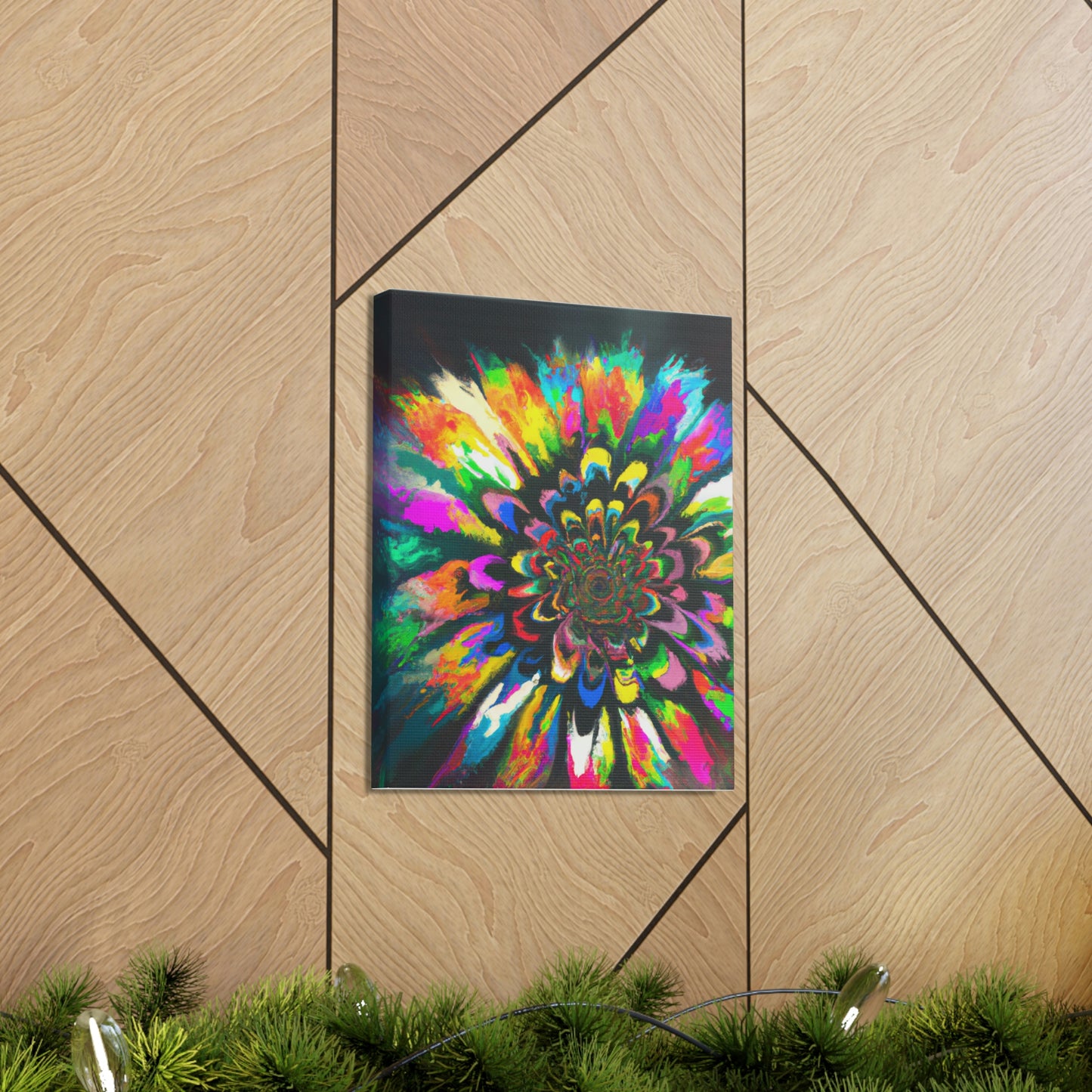 Vivid Flora. - Canvas