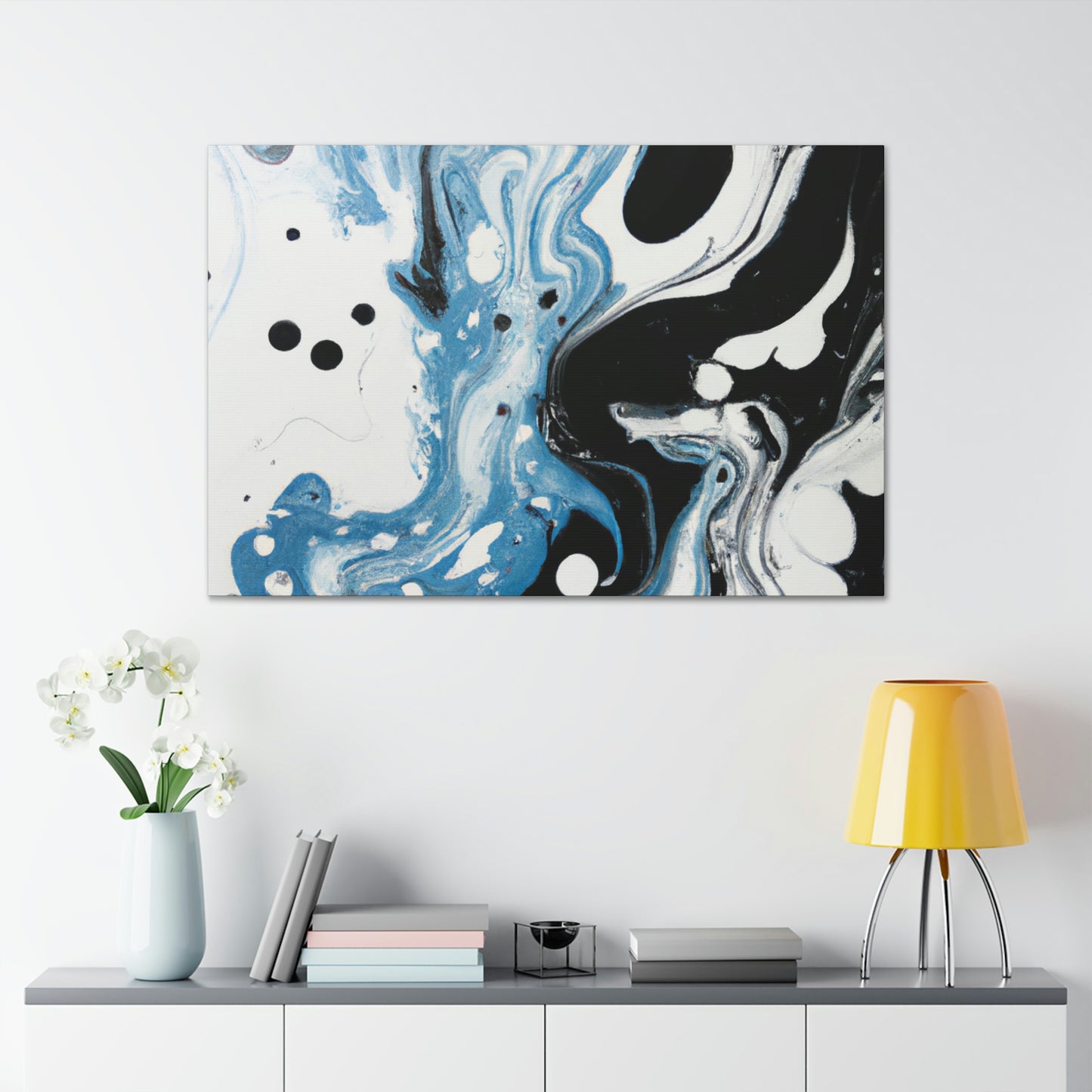 "Bluetopia" - Canvas