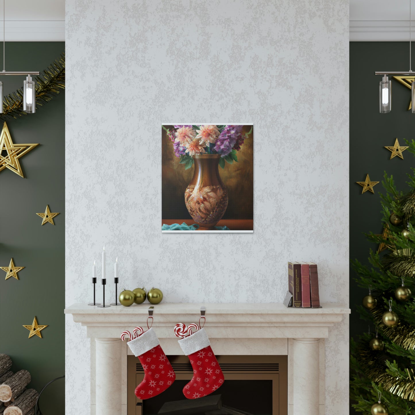 Floral Splendor Art. - Canvas