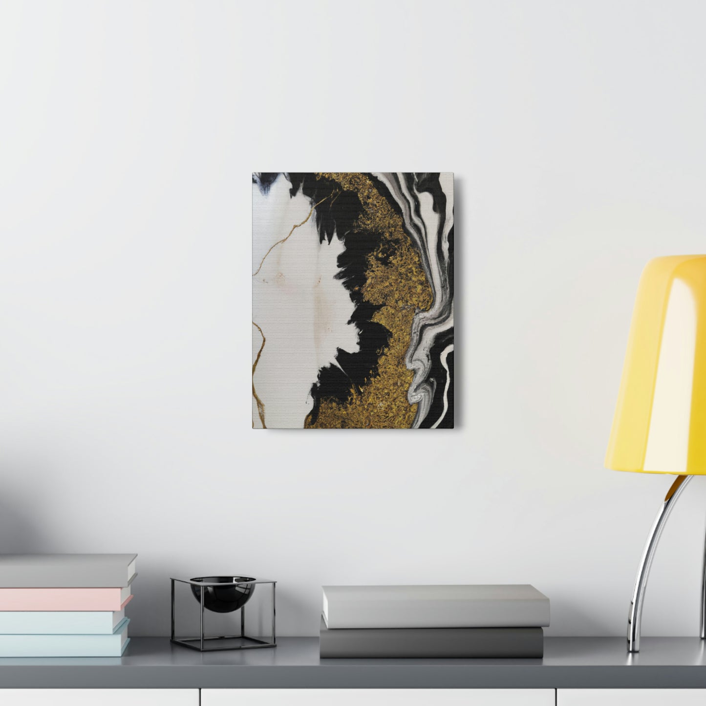 Golden Fusion Art - Canvas