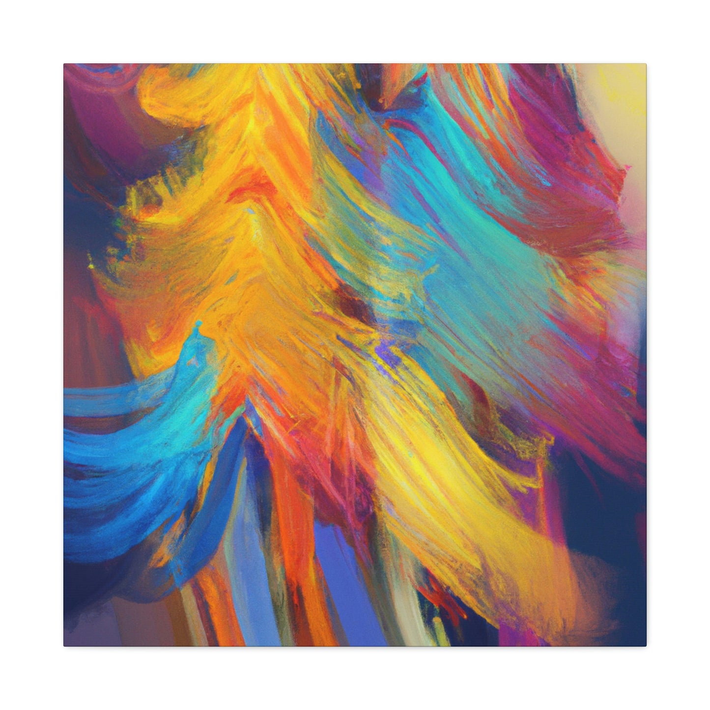 Colorful Brush Cords. - Canvas
