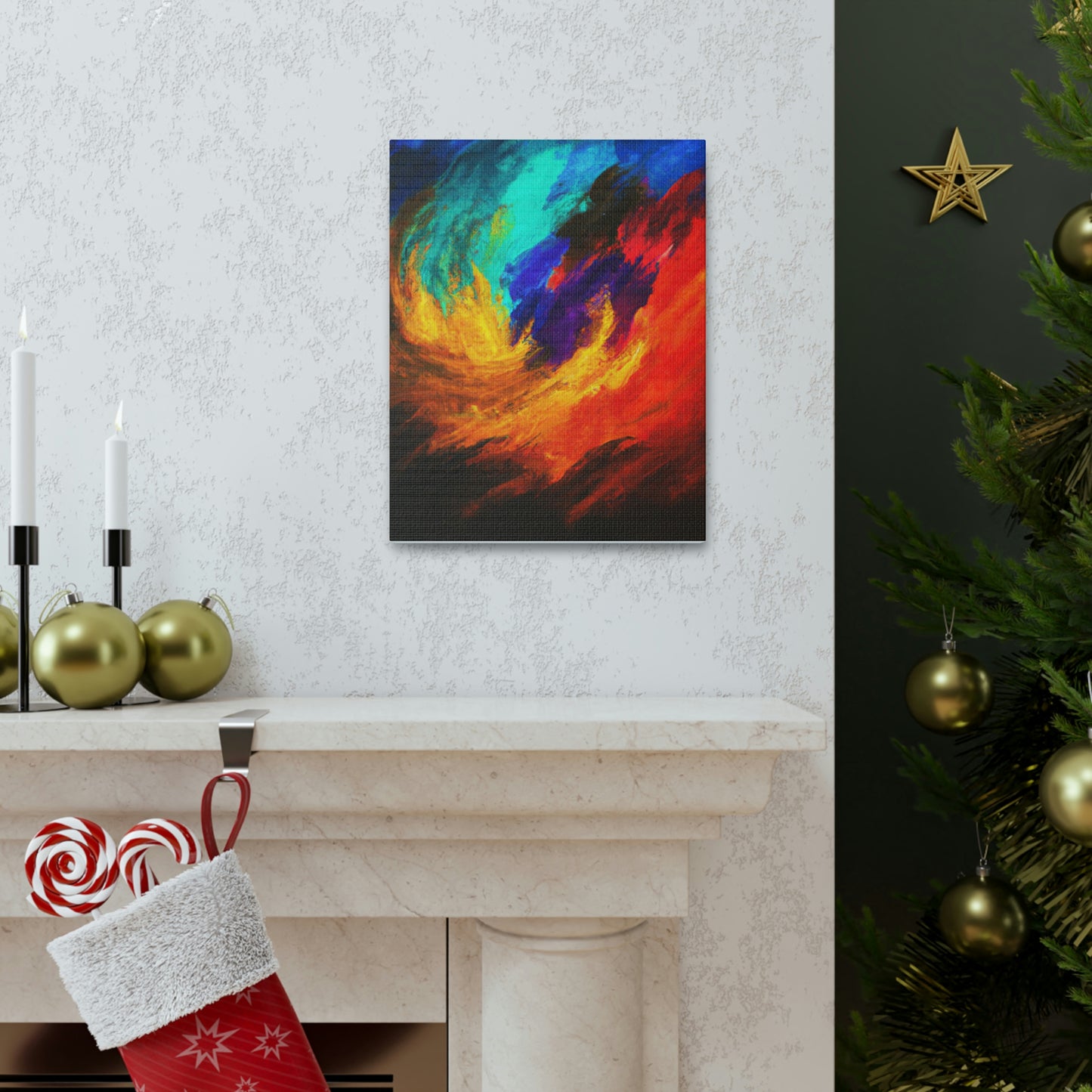 Rainbow Joy - Canvas