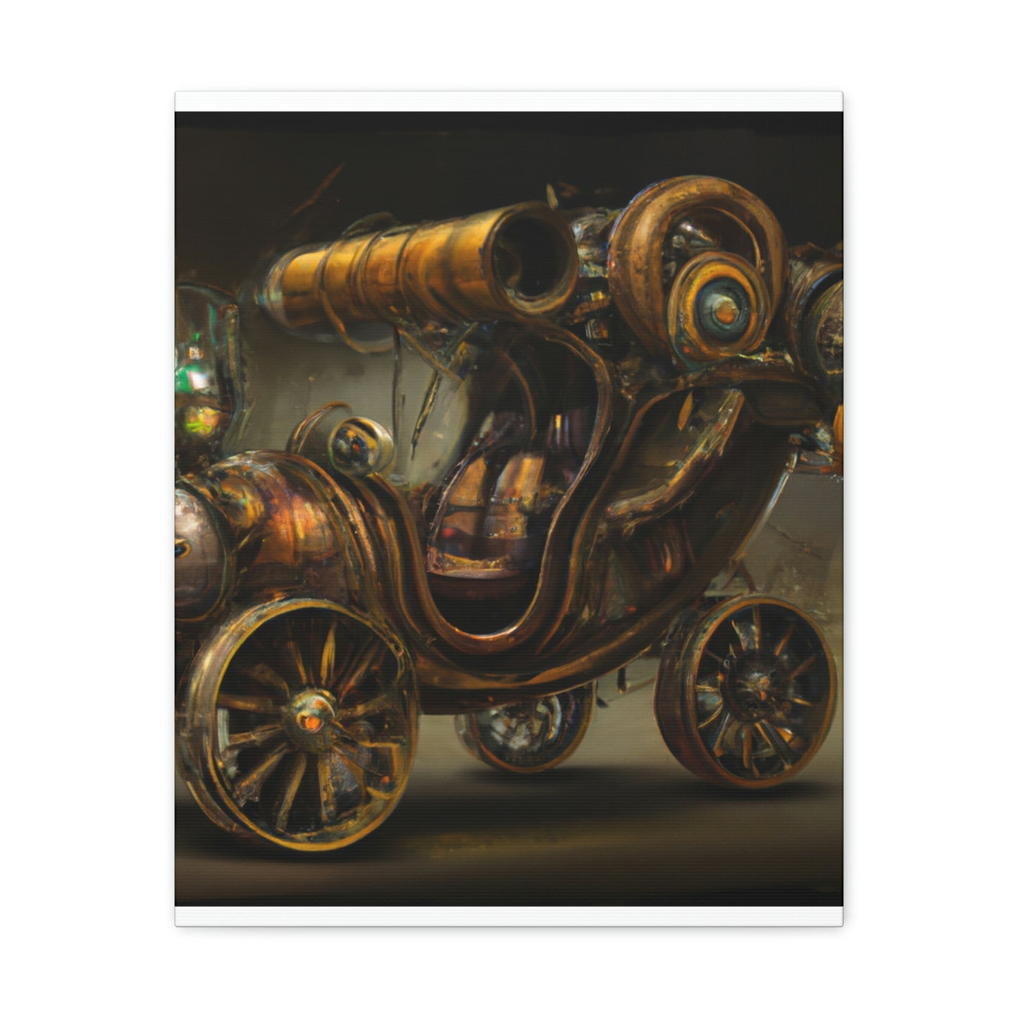 Steampunk Motorcar - Canvas