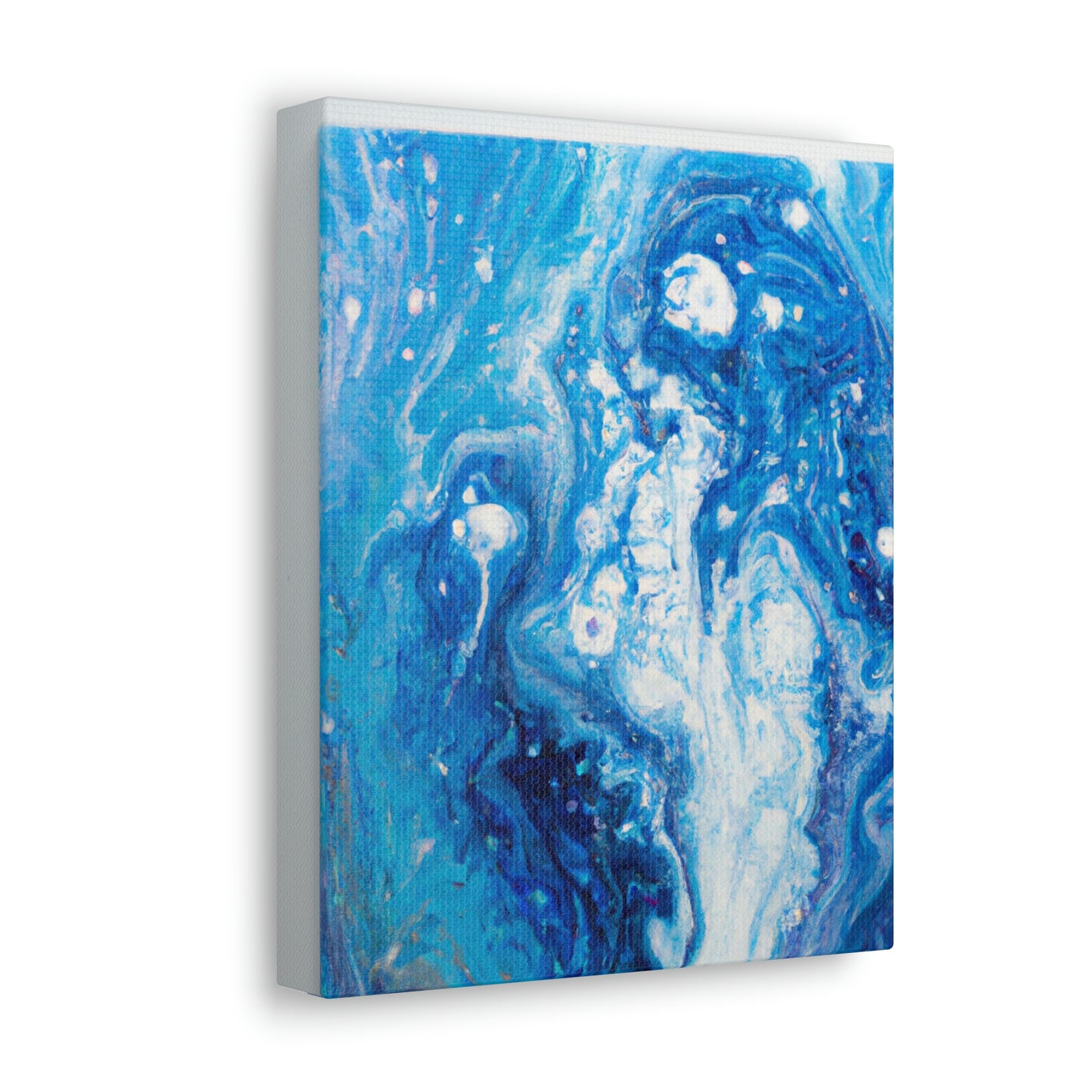 Cerulean Flow. - Canvas