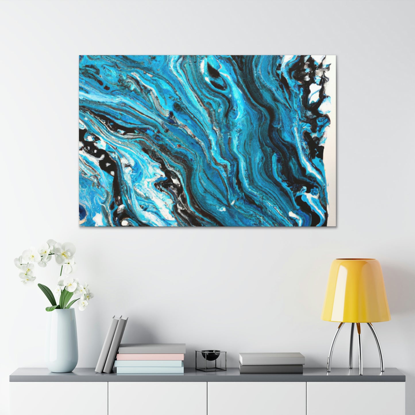 Celestial Cobalt - Canvas