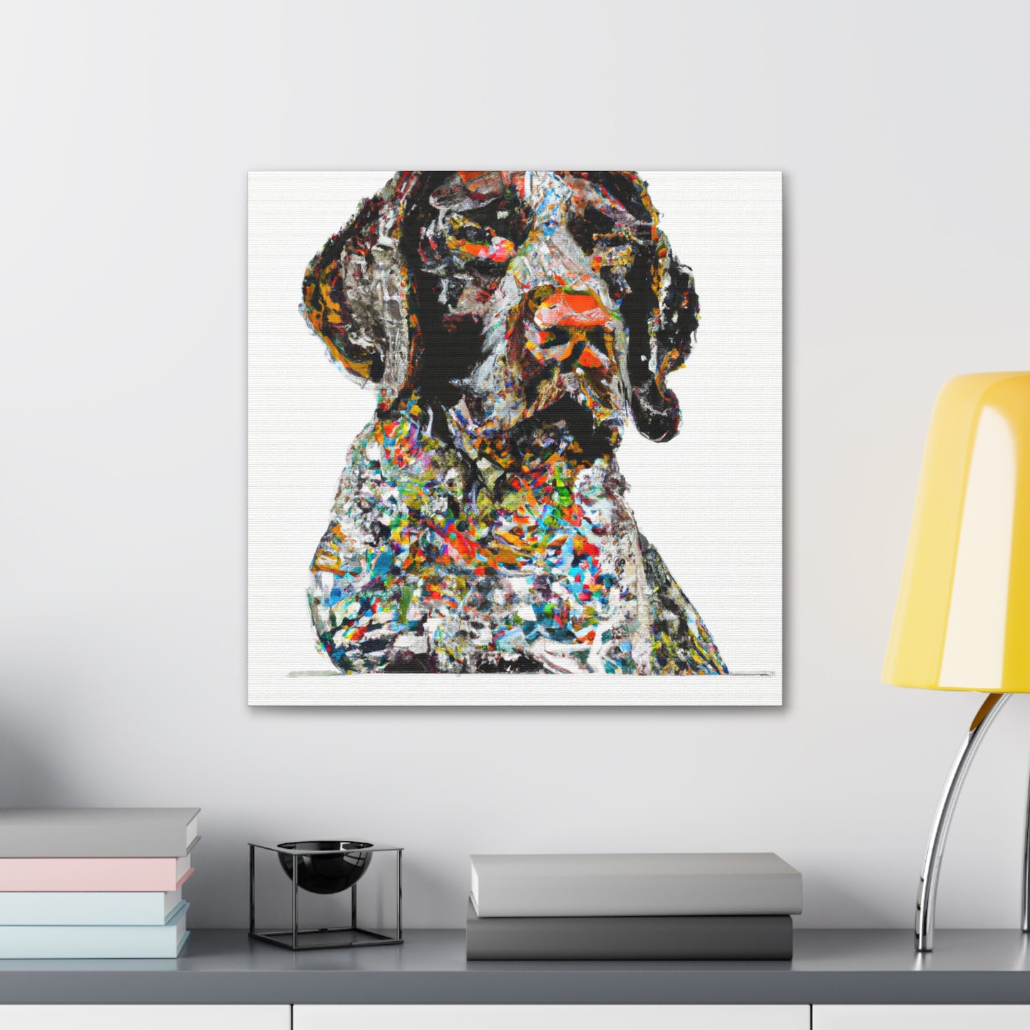 Painted Pointer - Canvas