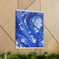 Blue Oasis. - Canvas
