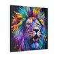Lion Prismatic - Canvas