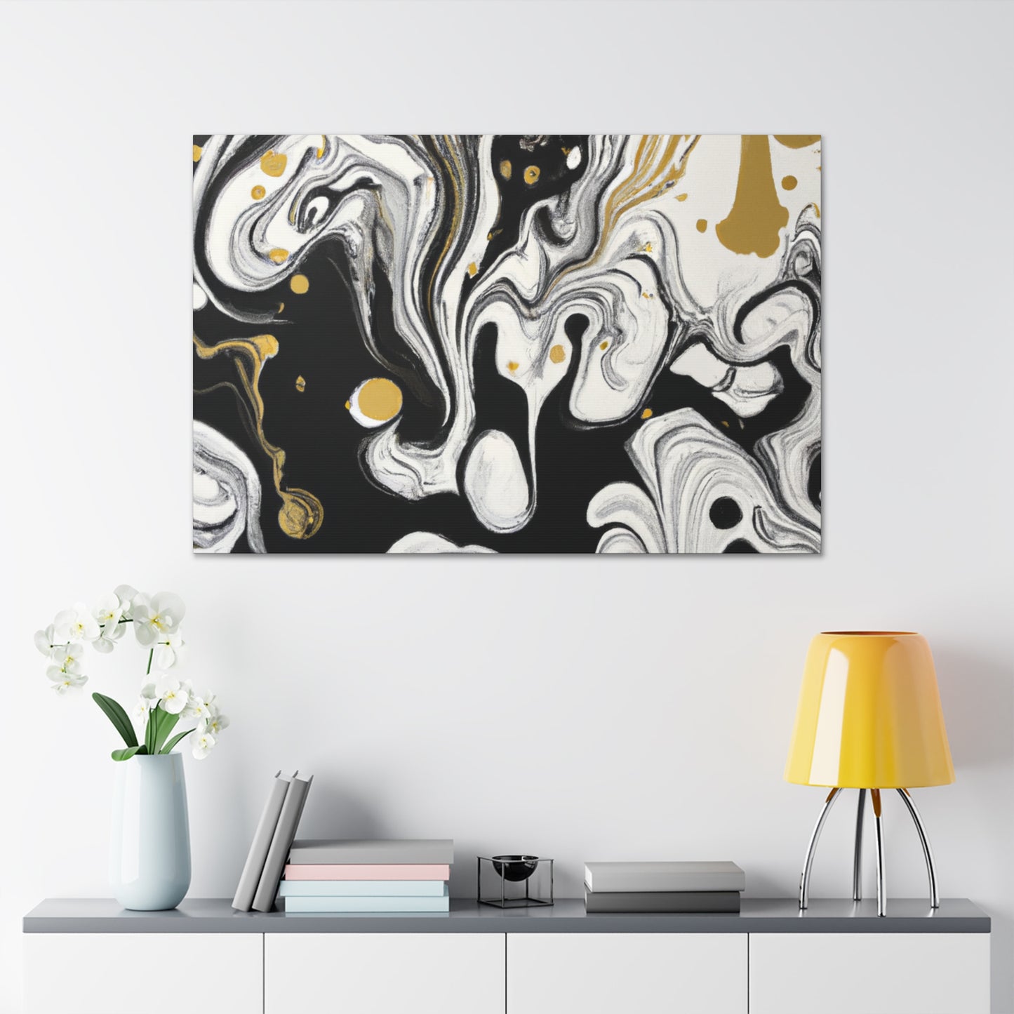 "Molten Melange" - Canvas