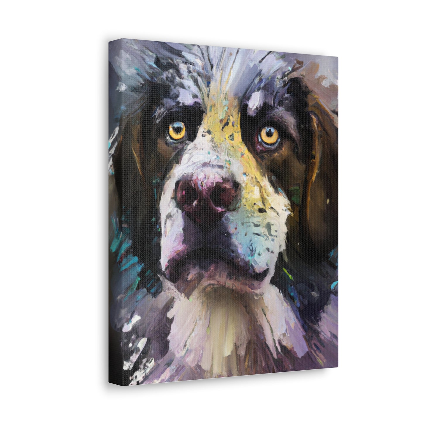 Dogful Vibrancy - Canvas