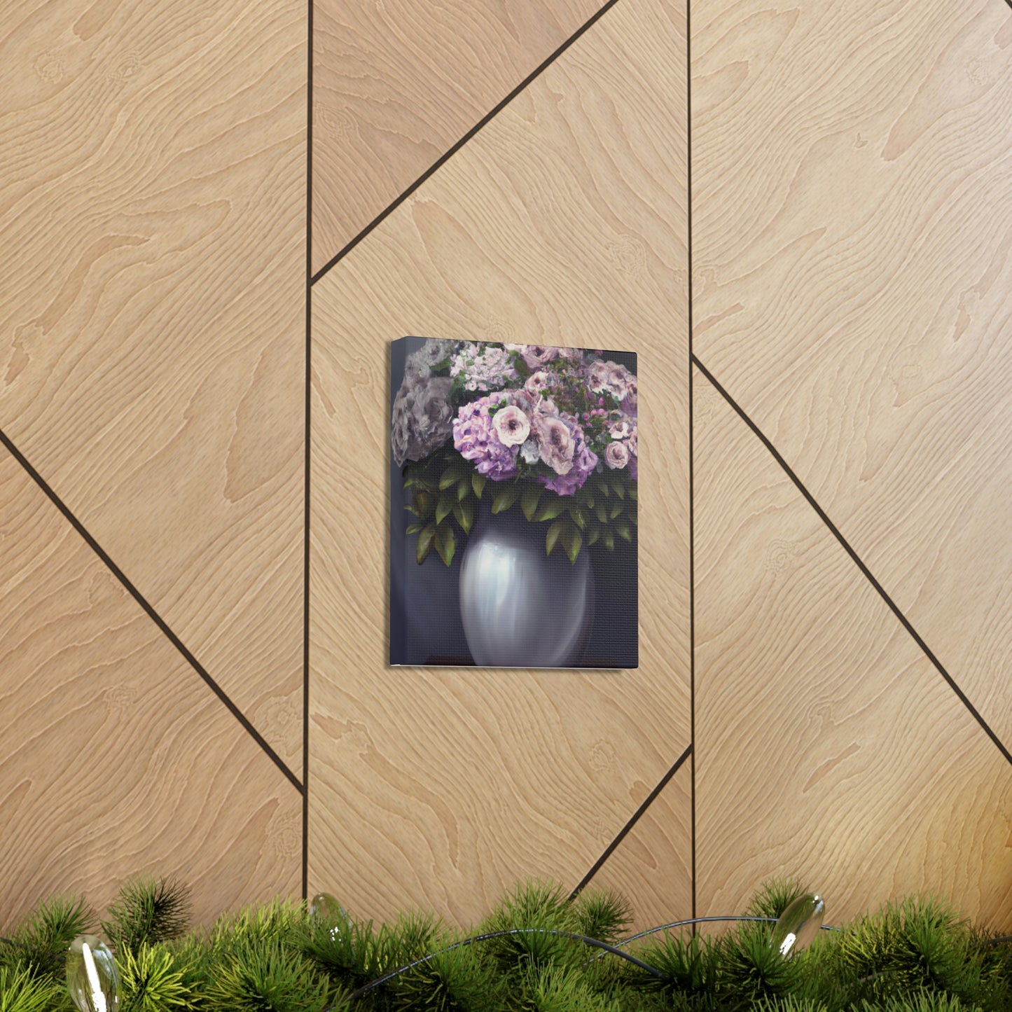"Floral Perfection Detail" - Canvas