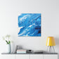 Blue Vapour. - Canvas