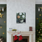 Glowing Floral Splendor. - Canvas