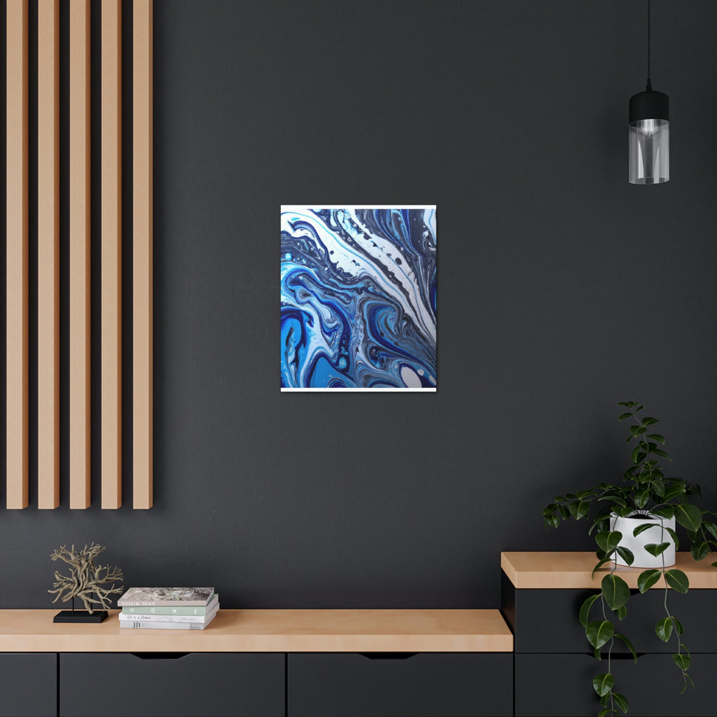Blue Hope. - Canvas