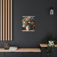 Vibrant Floral Bliss - Canvas
