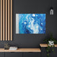Cerulean Flow. - Canvas