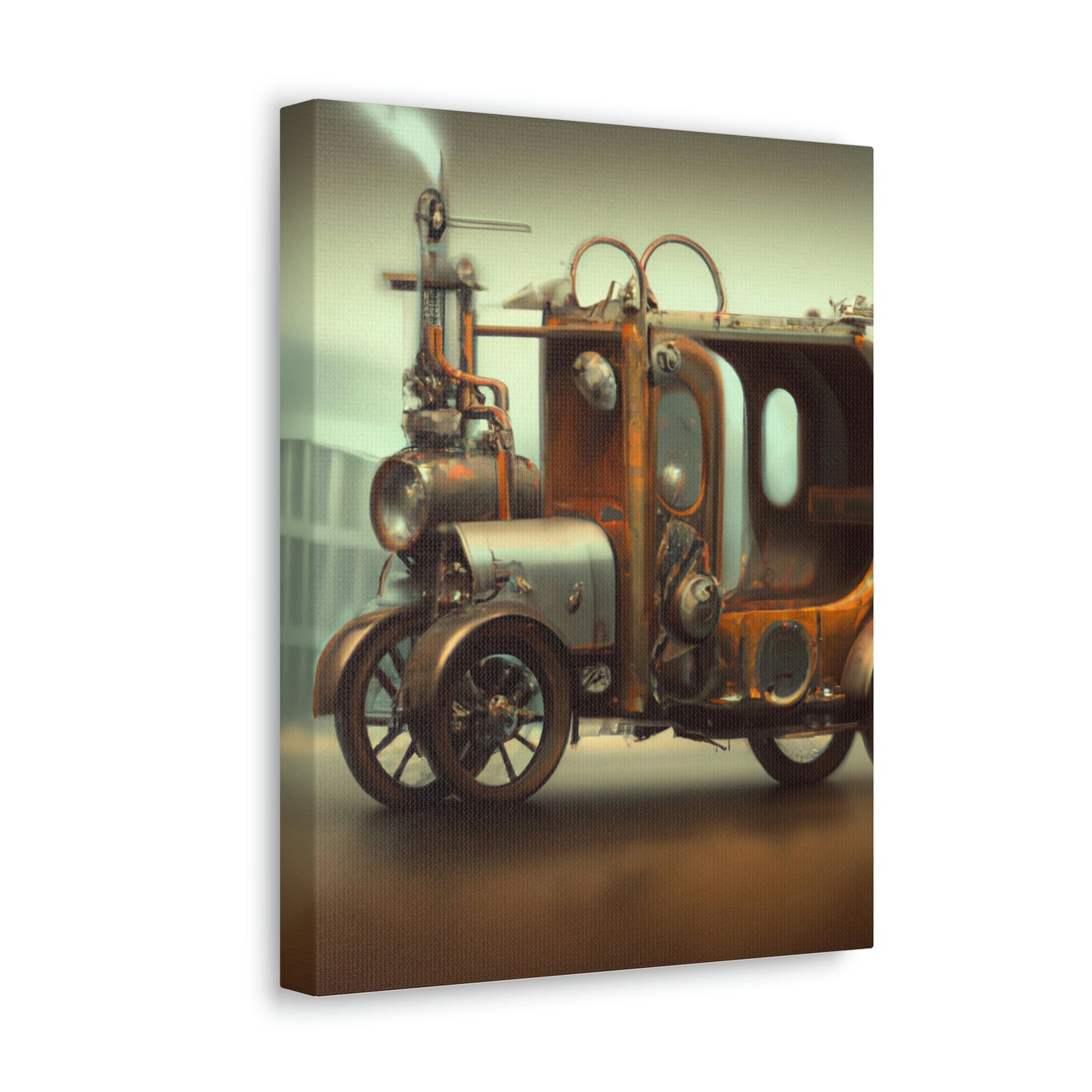 Steampunk Ride. - Canvas