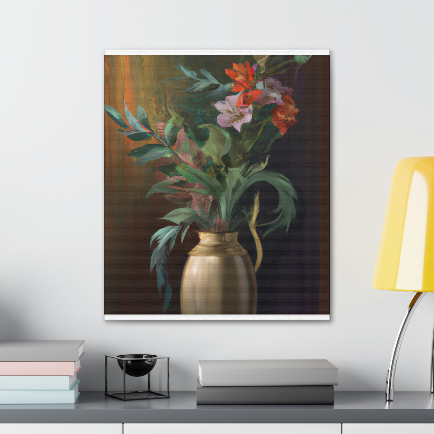 Floral Splendor Dream - Canvas