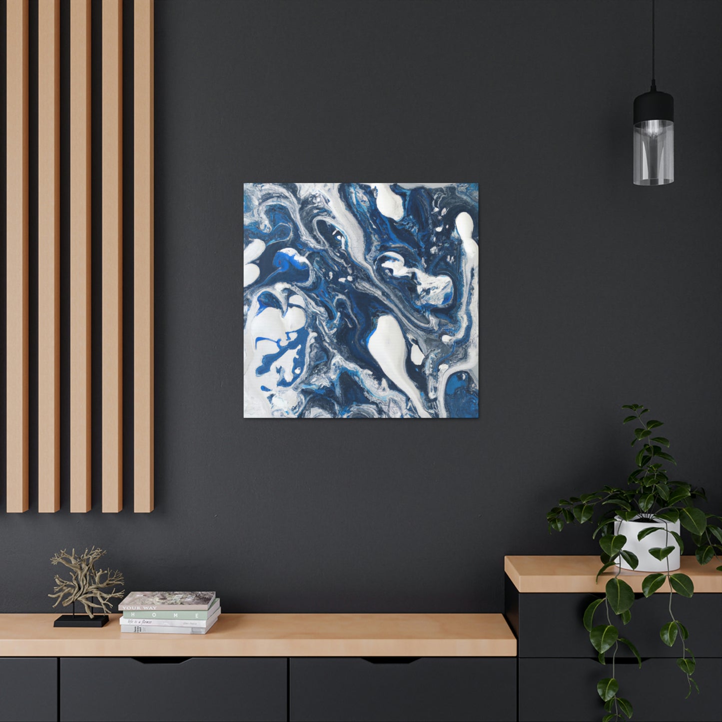 "Aqua Haven" - Canvas