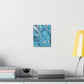 Aqua Swirl. - Canvas