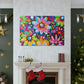 Vibrant Bloom. - Canvas