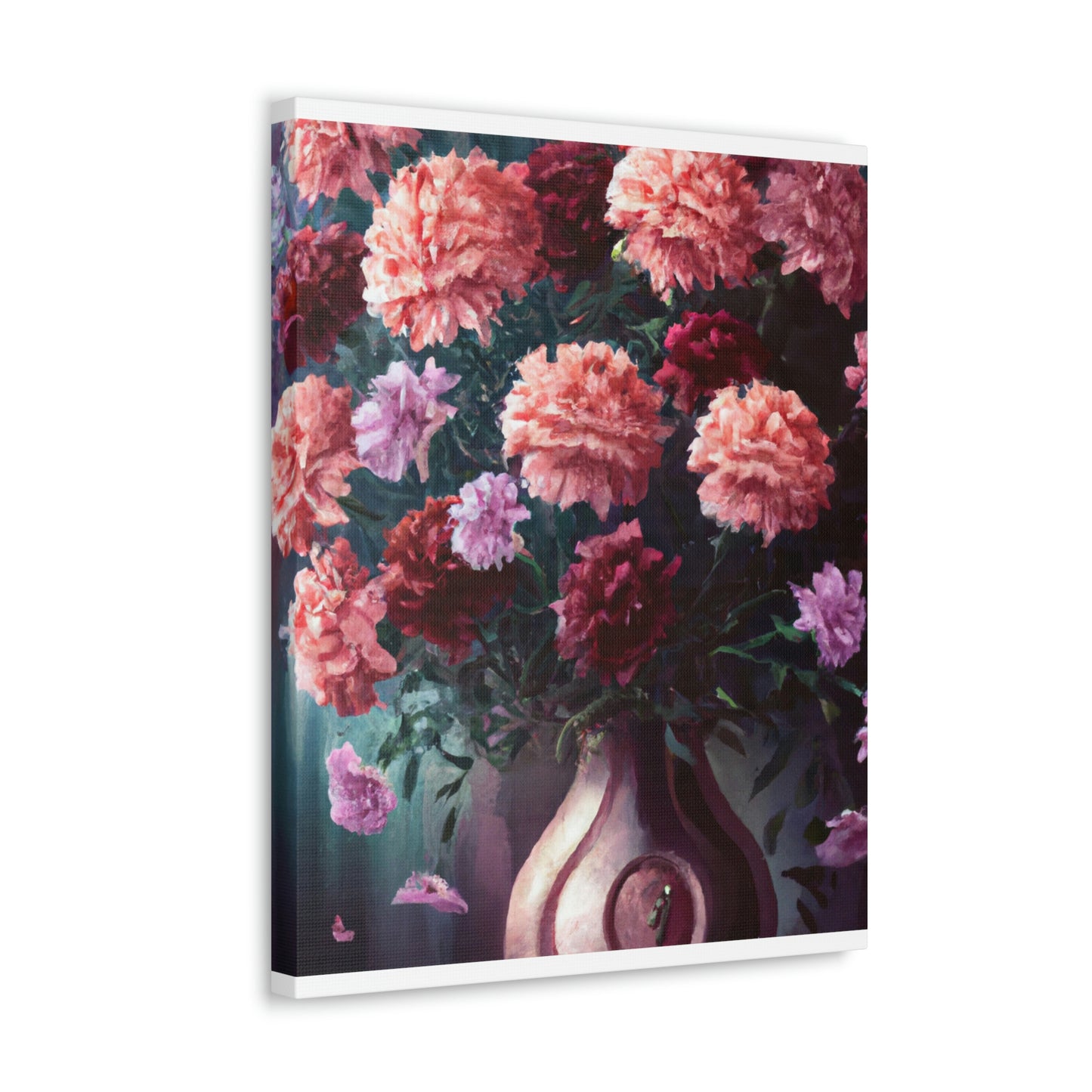 "Flower Vase Bliss." - Canvas