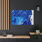 "Aqua Stream" - Canvas