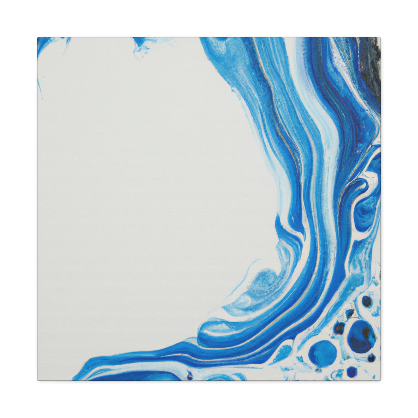 "Blue Bliss" - Canvas