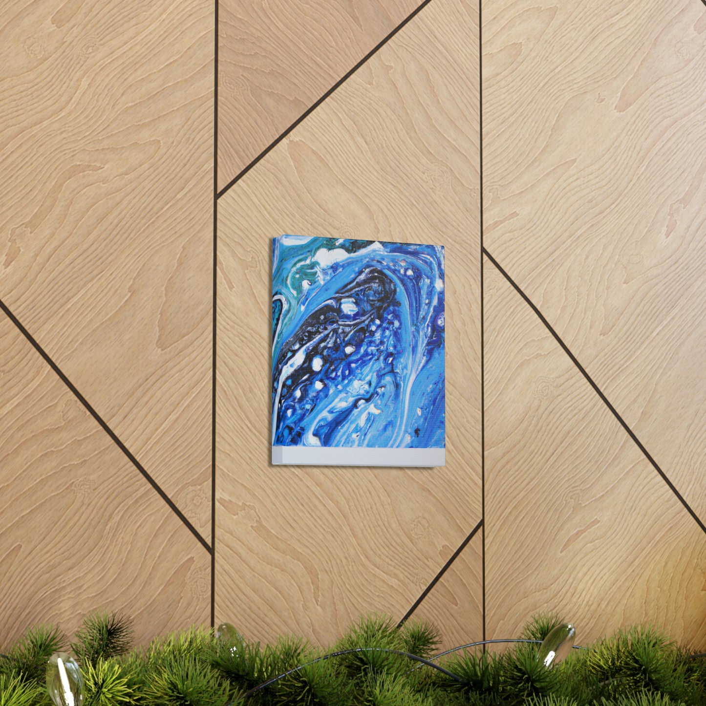 "Aqua Bliss" - Canvas