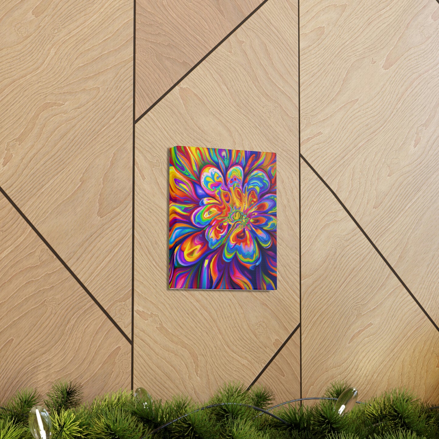 Blissful Blooms - Canvas