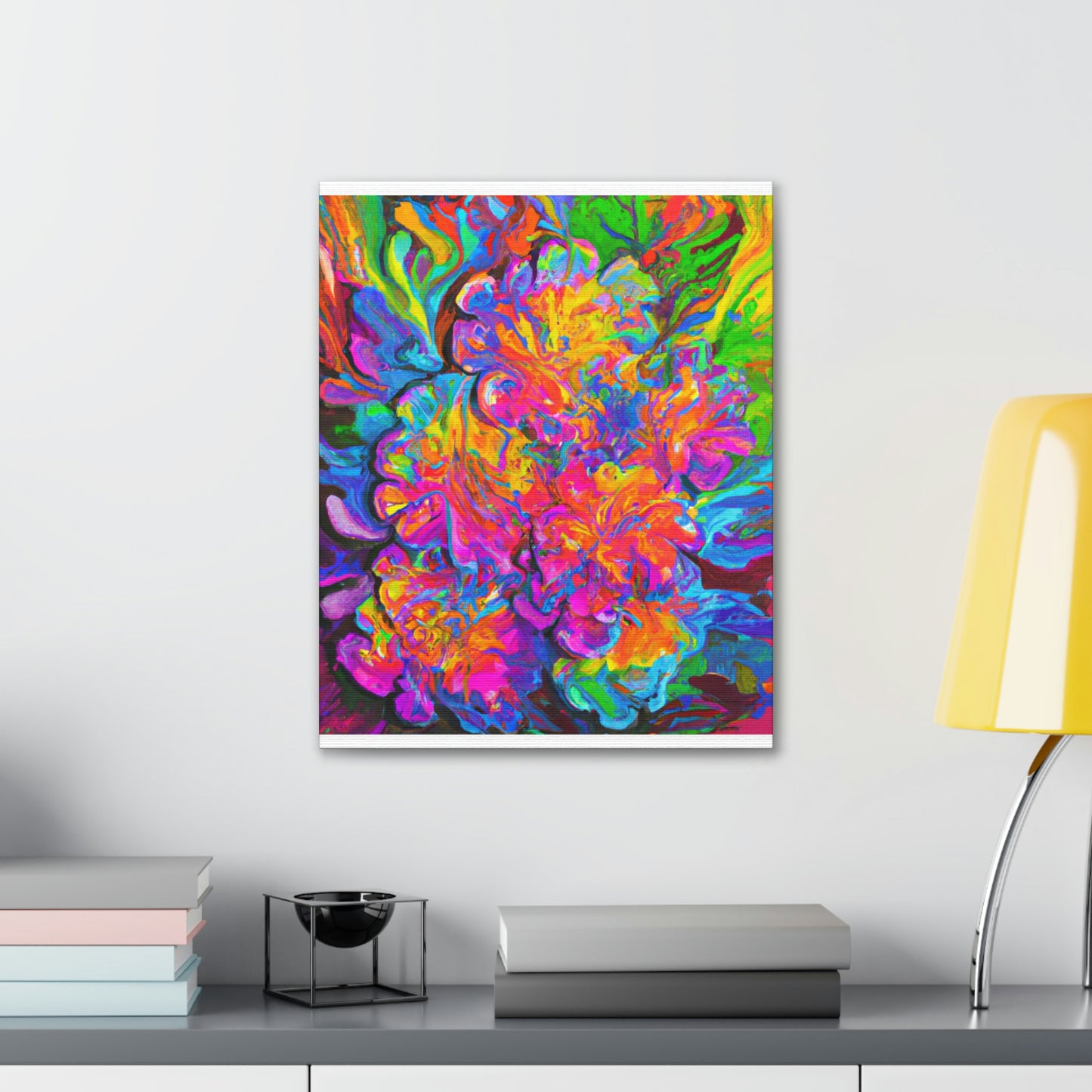 Vivid Blooms. - Canvas