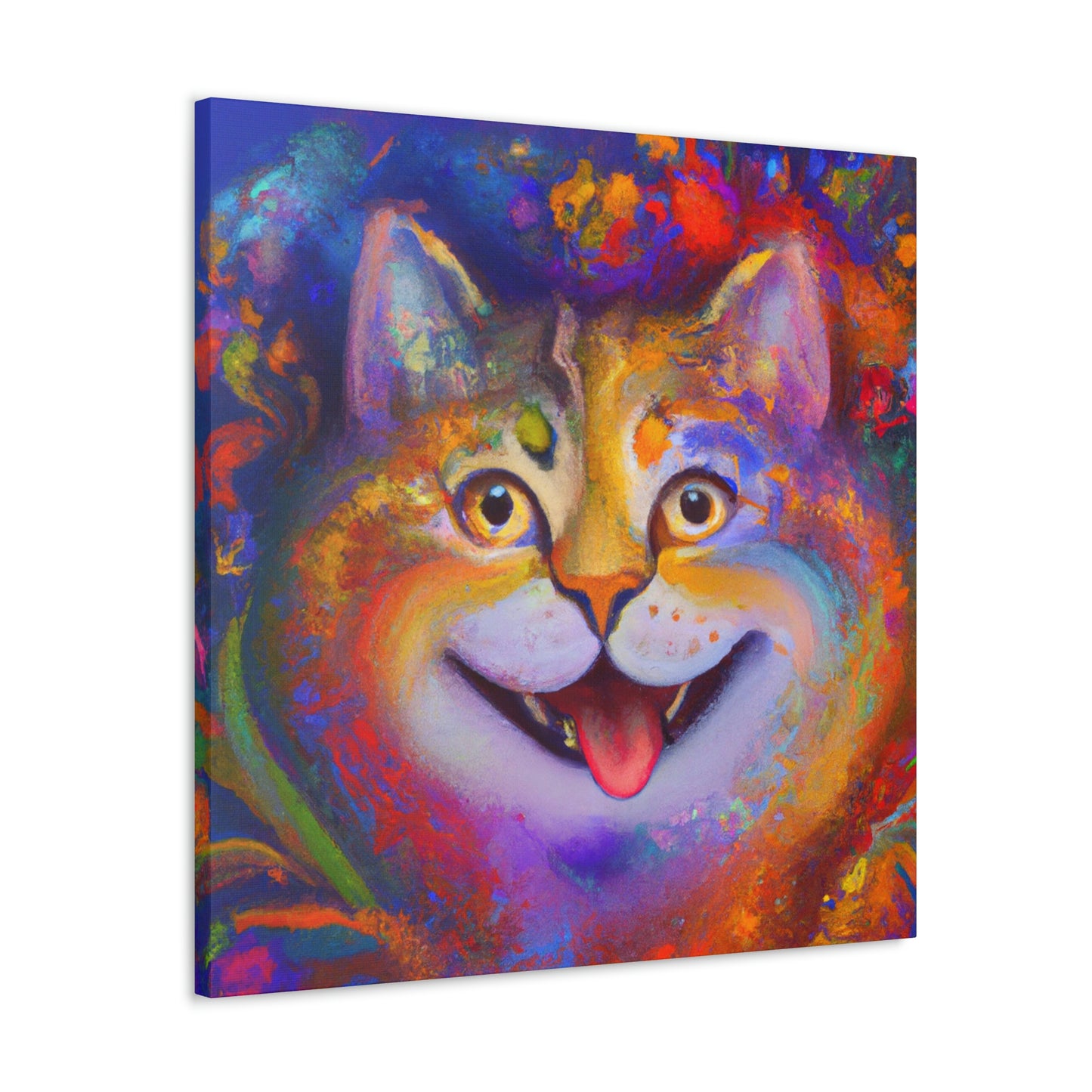 Vivid Feline. - Canvas