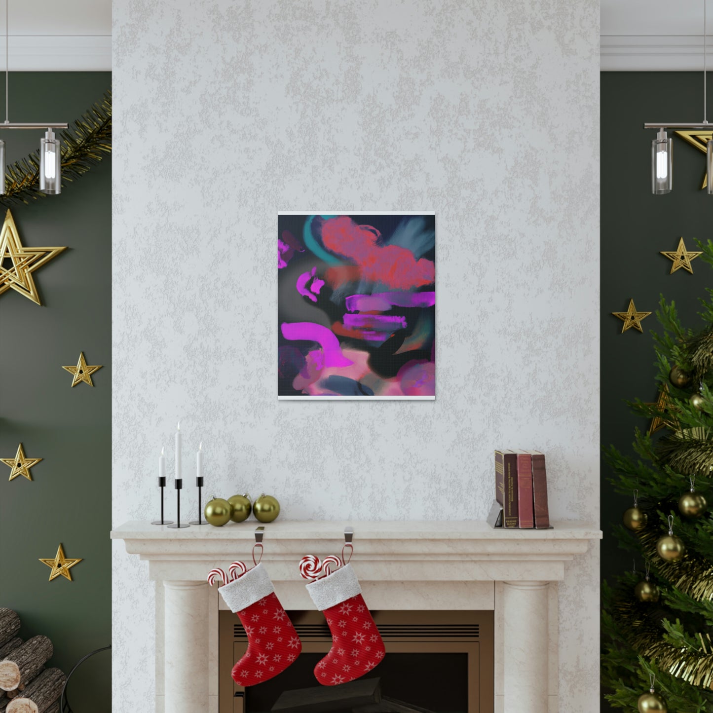 "Fiesta Burst" - Canvas