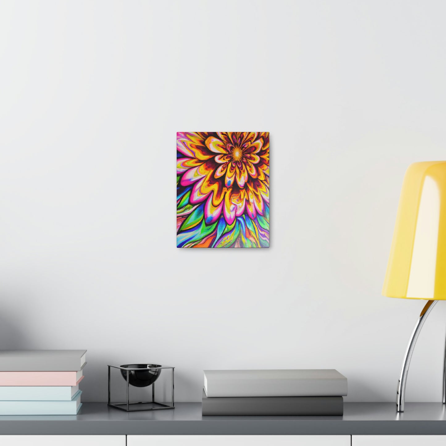 Psychedelic Bloom - Canvas