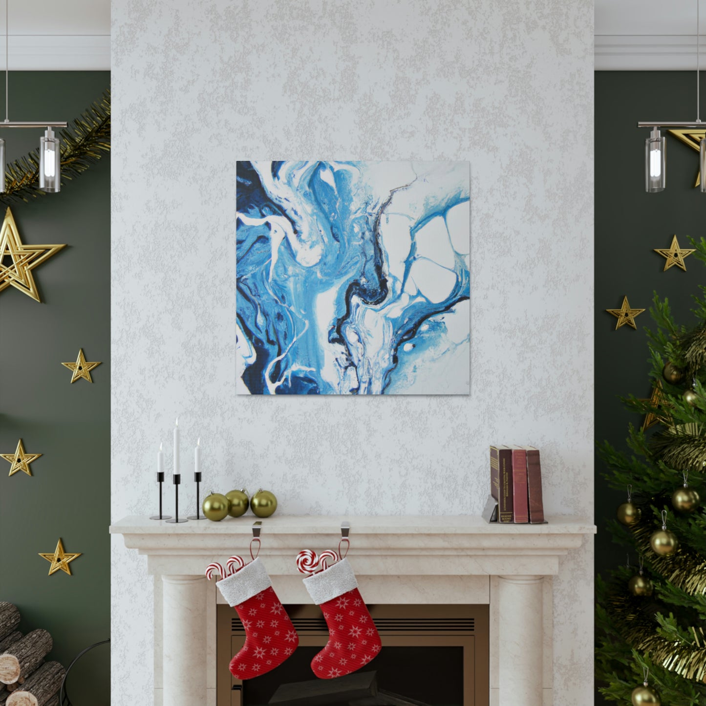 Celestial Flow - Canvas