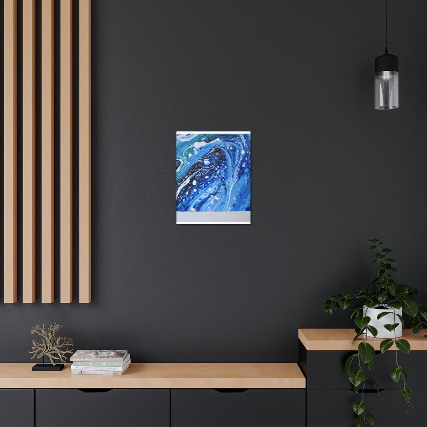 "Aqua Bliss" - Canvas