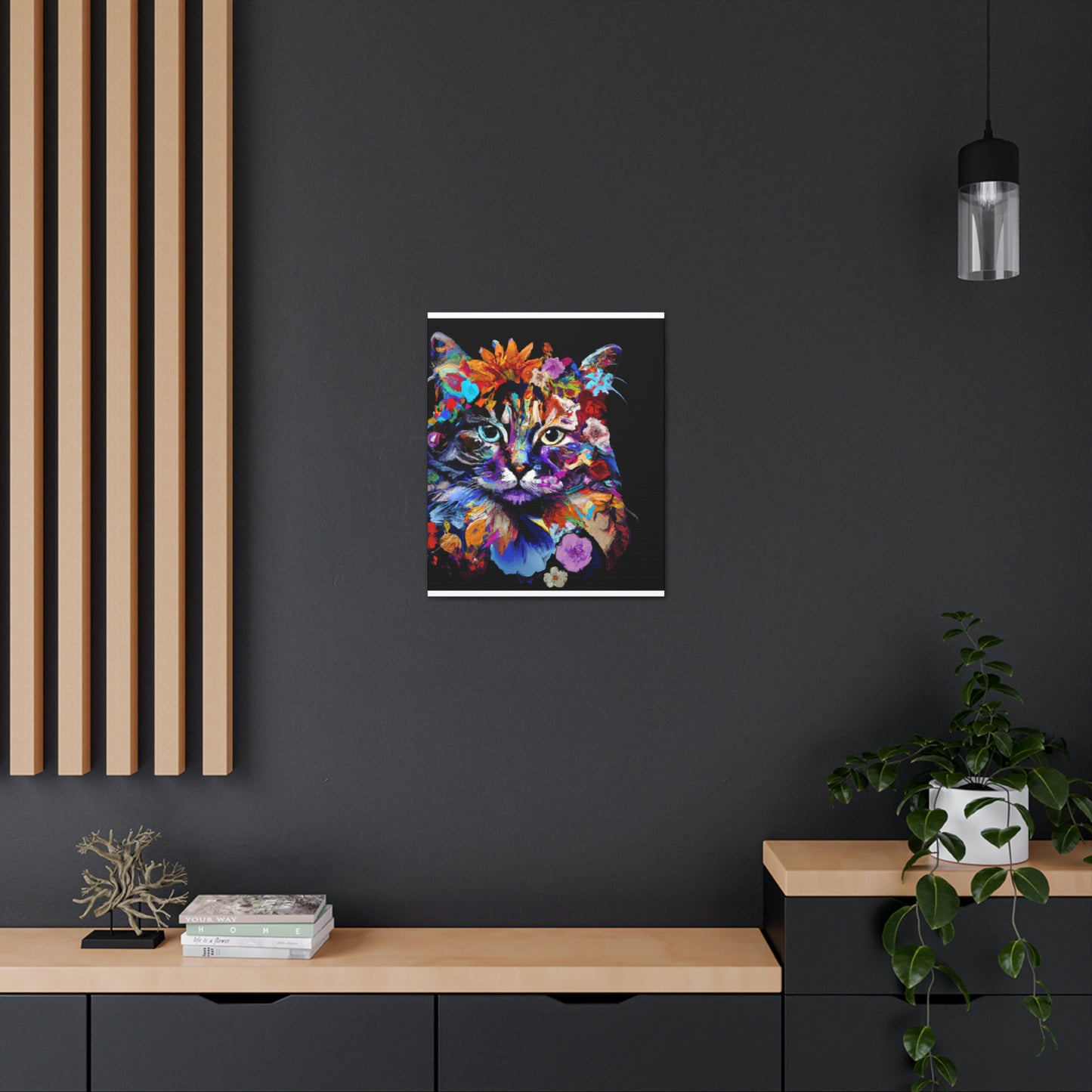 Floracat - Canvas