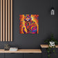 Feline Floral - Canvas