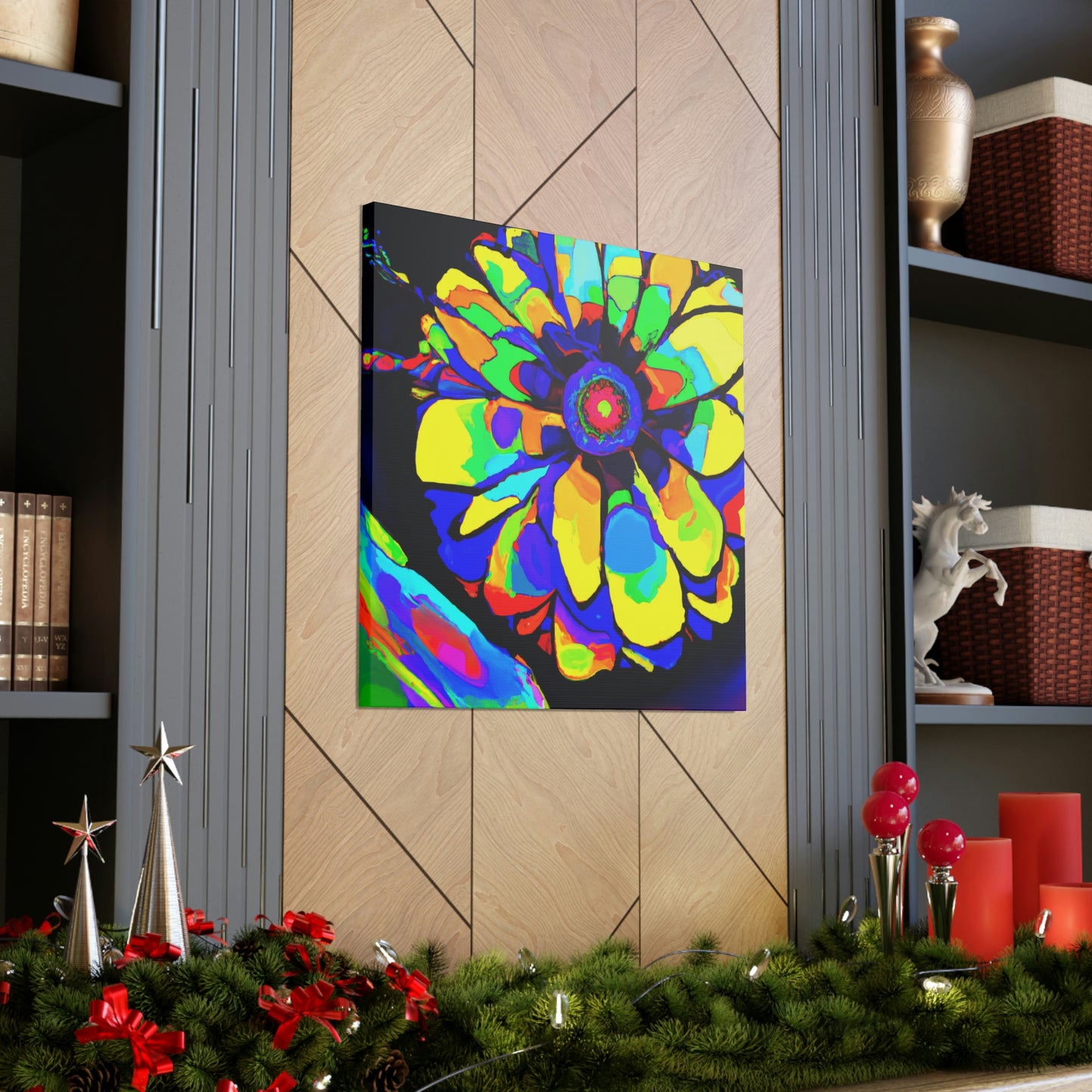 Vivid Flora. - Canvas