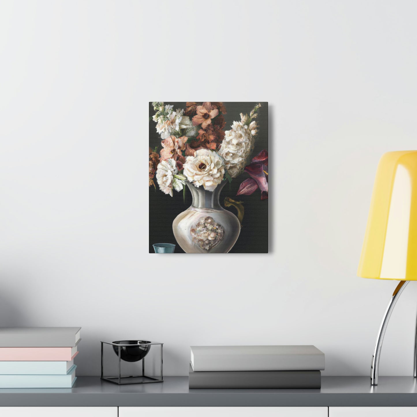 Tender Blooms Brushed. - Canvas