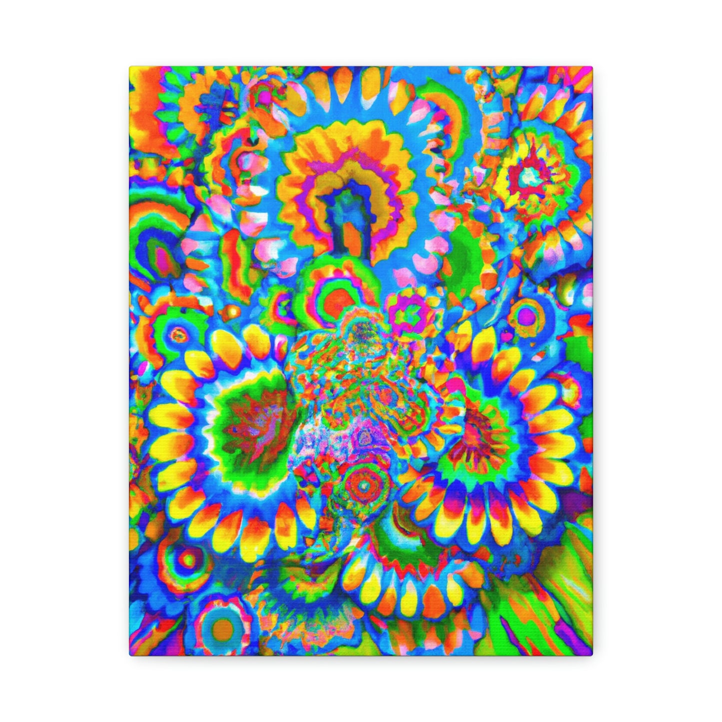 "Trippy Bloom" - Canvas
