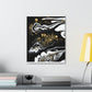 Golden Flow Fusion - Canvas