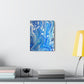 Aqua Bliss. - Canvas
