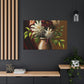 Vibrant Floral Awesomeness. - Canvas
