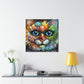 Blissful Cat - Canvas